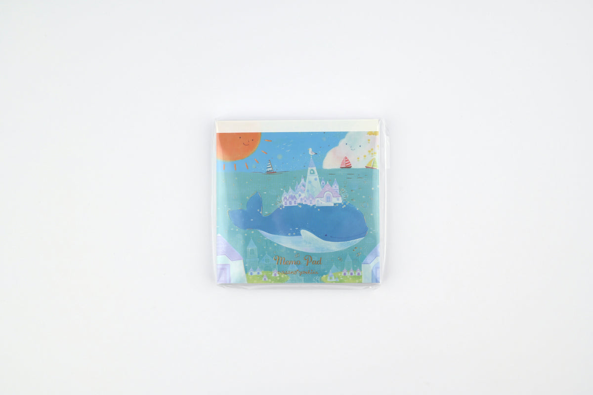 Clothes-Pin x Asano Yoshida Memo Pad - Beautiful White Tree House