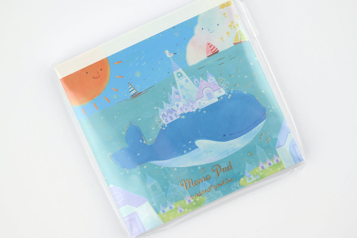 Clothes-Pin x Asano Yoshida Memo Pad - Beautiful White Tree House