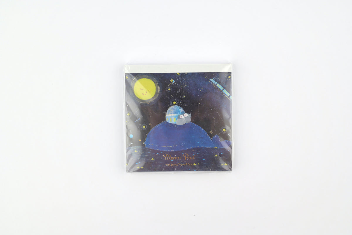 Clothes-Pin x Asano Yoshida Memo Pad - The Mysterious Observatory