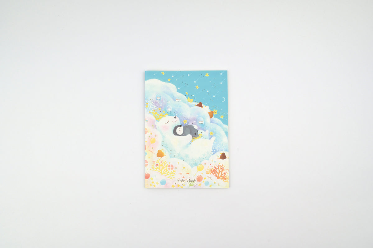Clothes-Pin x Asano Yoshida Notebook - Cotton Candy Clouds and Sweet Dreams - A5