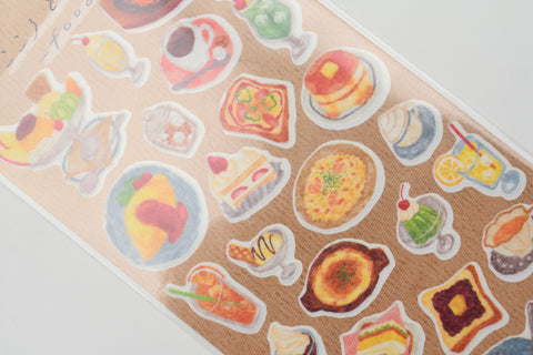 Mind Wave Food Sticker - Cafe