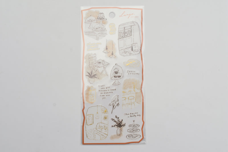 Mind Wave Largo Sticker - Sweet Shop – Yoseka Stationery