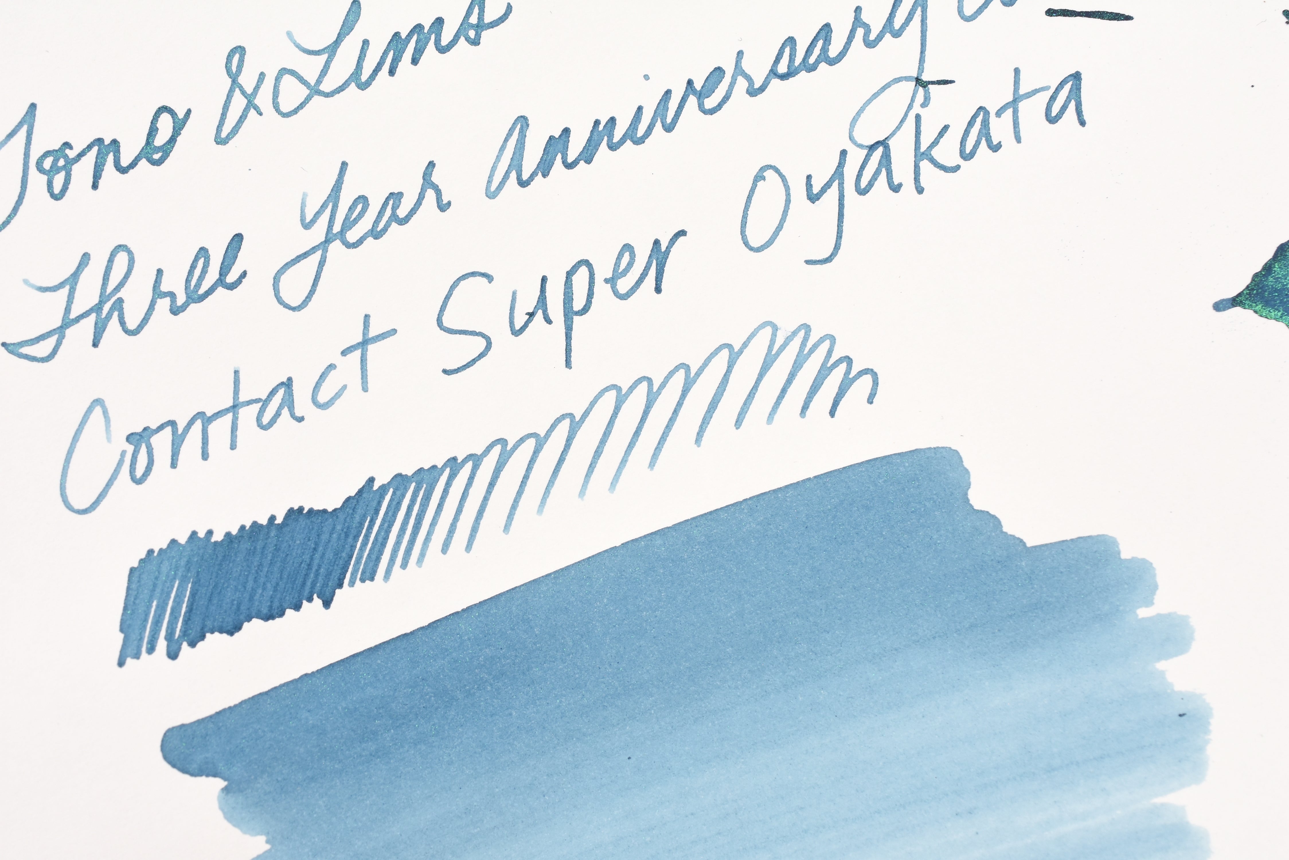 Tono & Lims Ink Bottle - Three Year Anniversary Contact - Contact Super Oyakata - 30ml