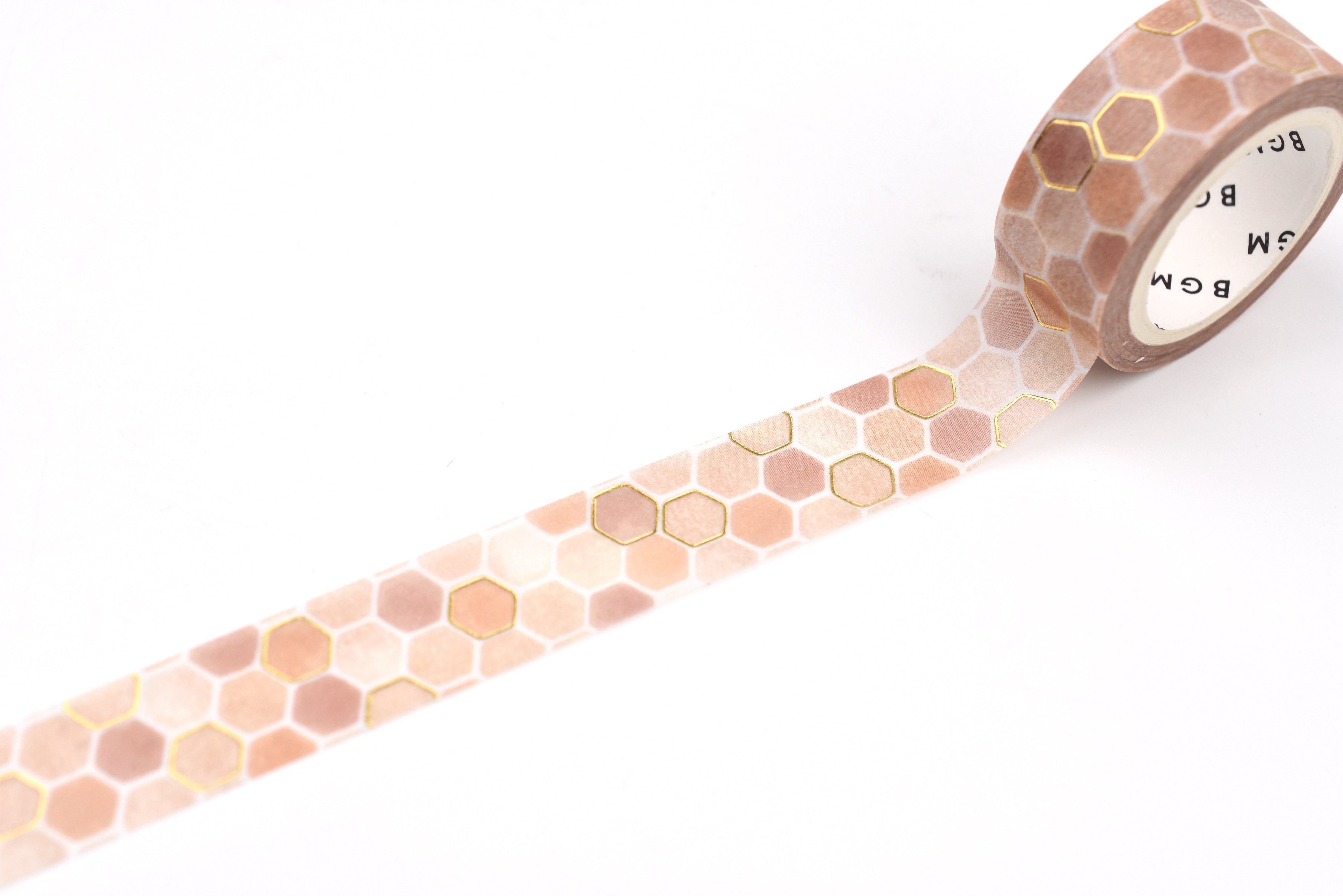 BGM Life Washi Tape - Foil Stamping - Grand Honeycomb