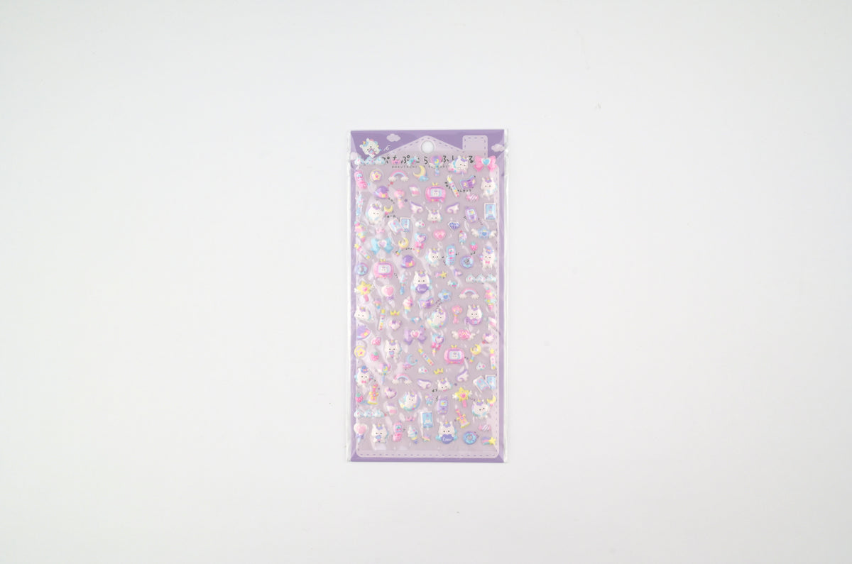 Q-Lia Puchu Puni Life Stickers - Uni Life