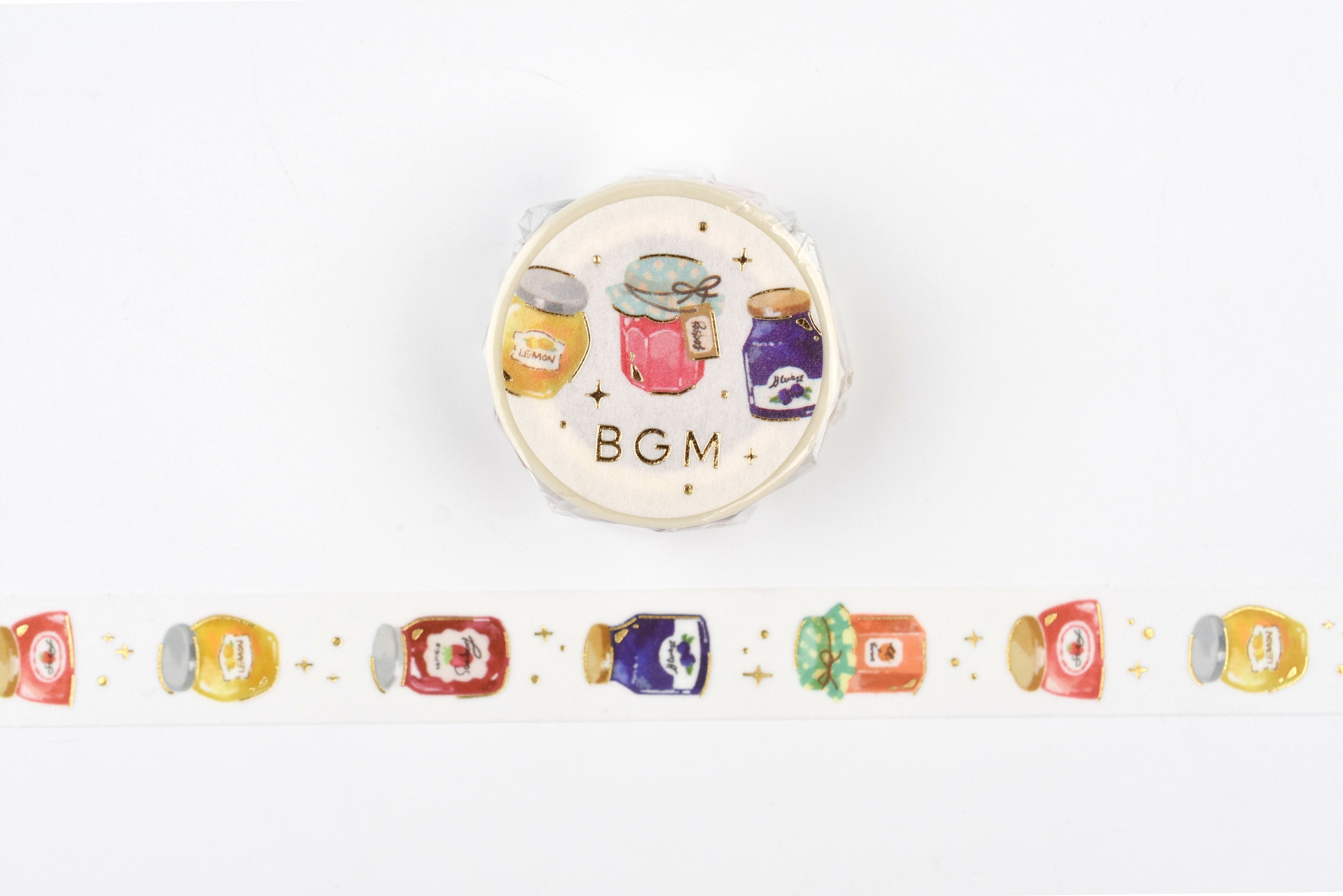 BGM Life Washi Tape - Foil Stamping - Fruit Jam