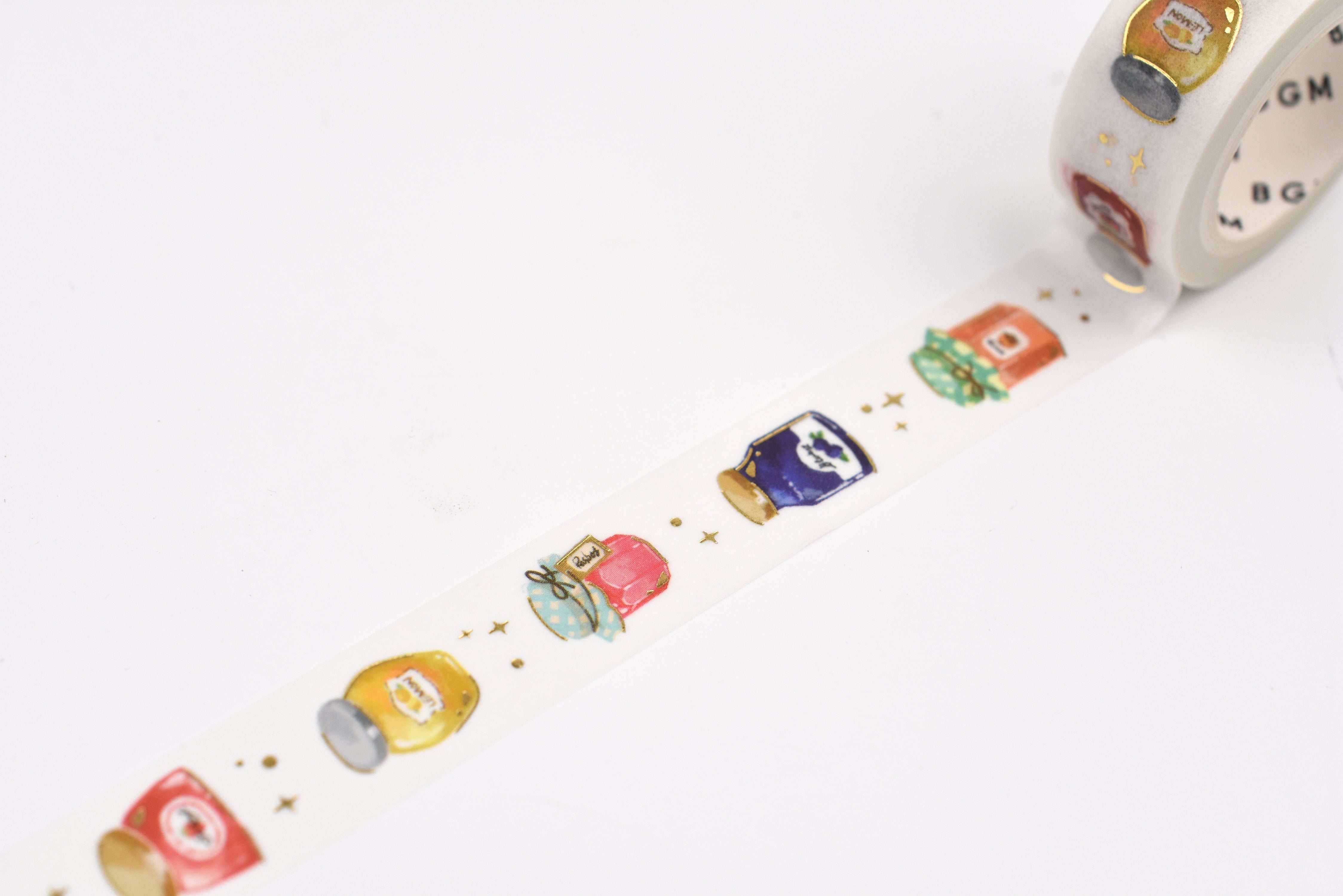 BGM Life Washi Tape - Foil Stamping - Fruit Jam