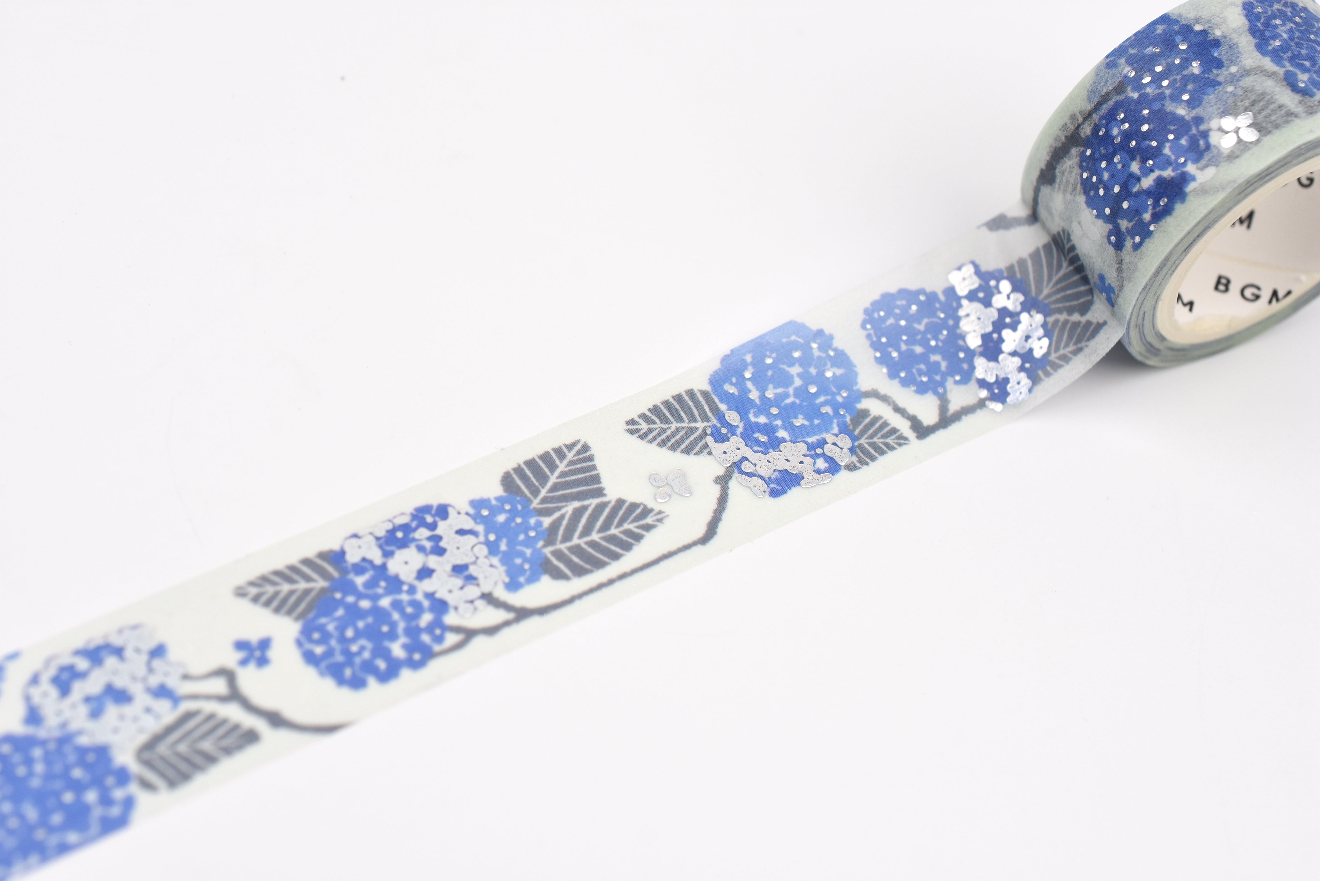 BGM Washi Tape - Foil Stamping - Kusahanafu - Hydrangea