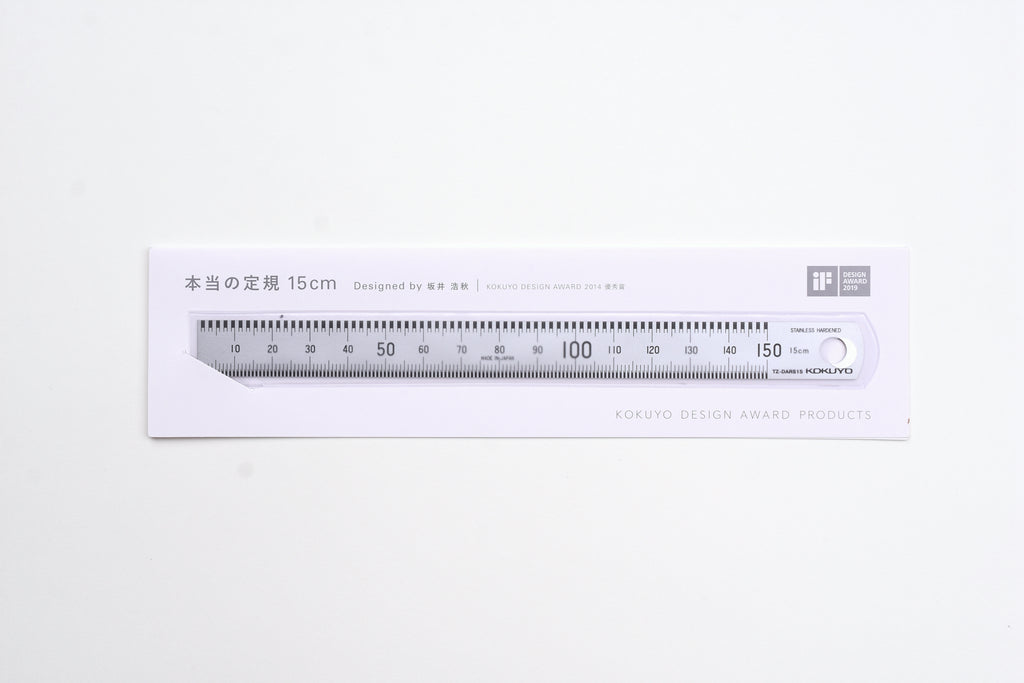 Kokuyo True Measure Ruler - 15cm – Yoseka Stationery