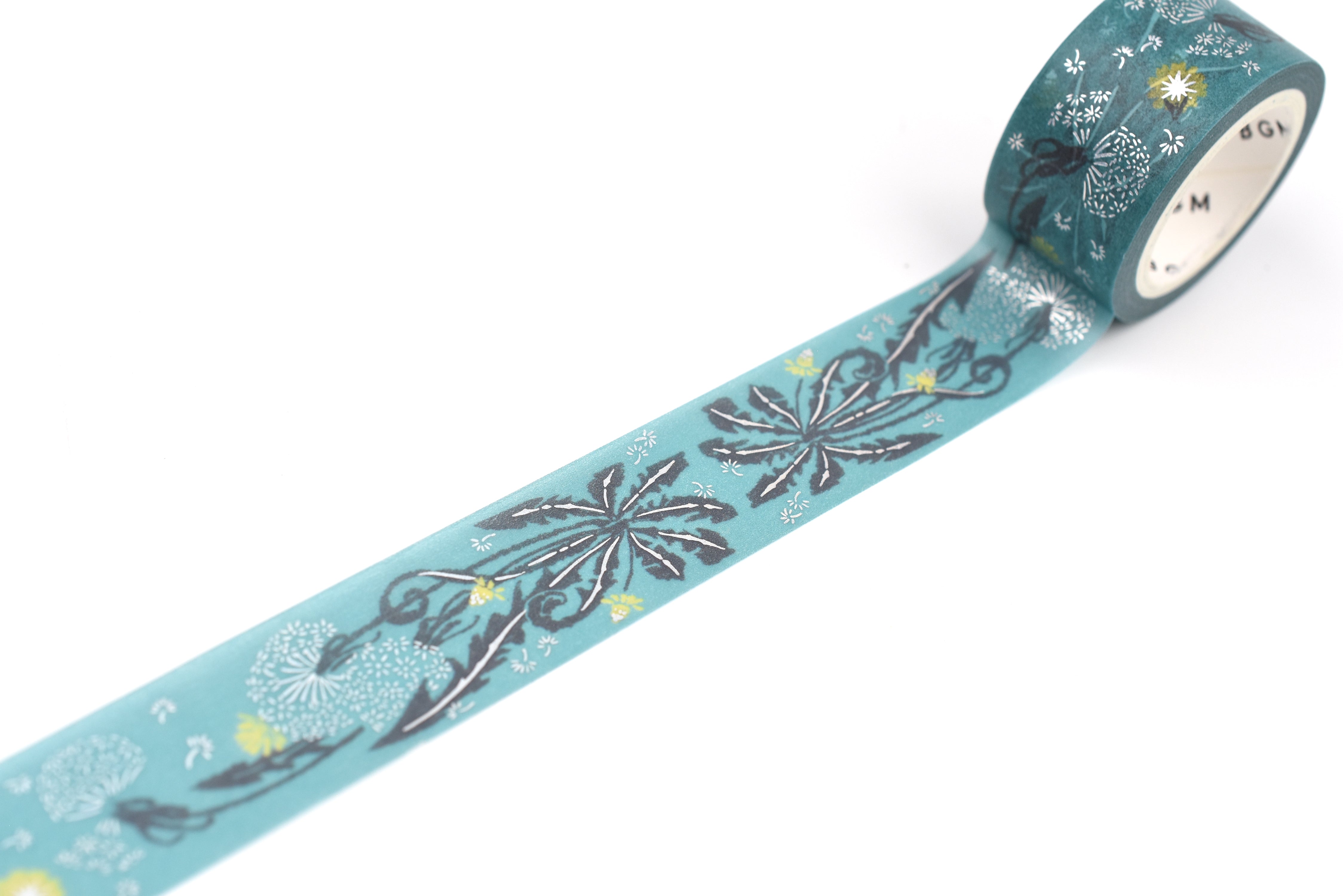 BGM Washi Tape - Foil Stamping - Kusahanafu - Dandelion