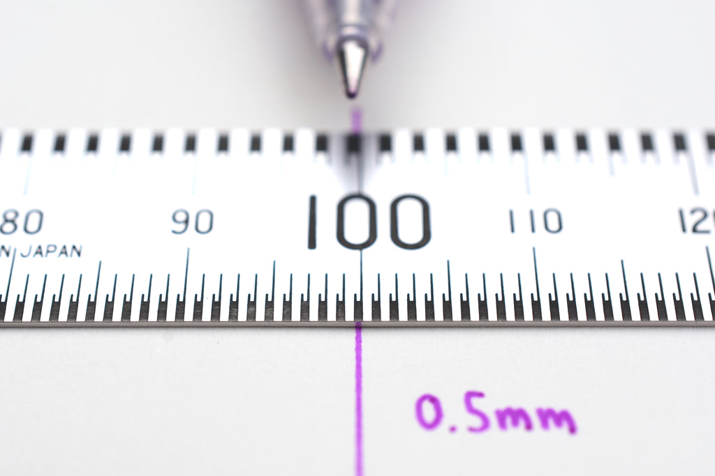 Kokuyo True Measure Ruler - 15cm – Yoseka Stationery