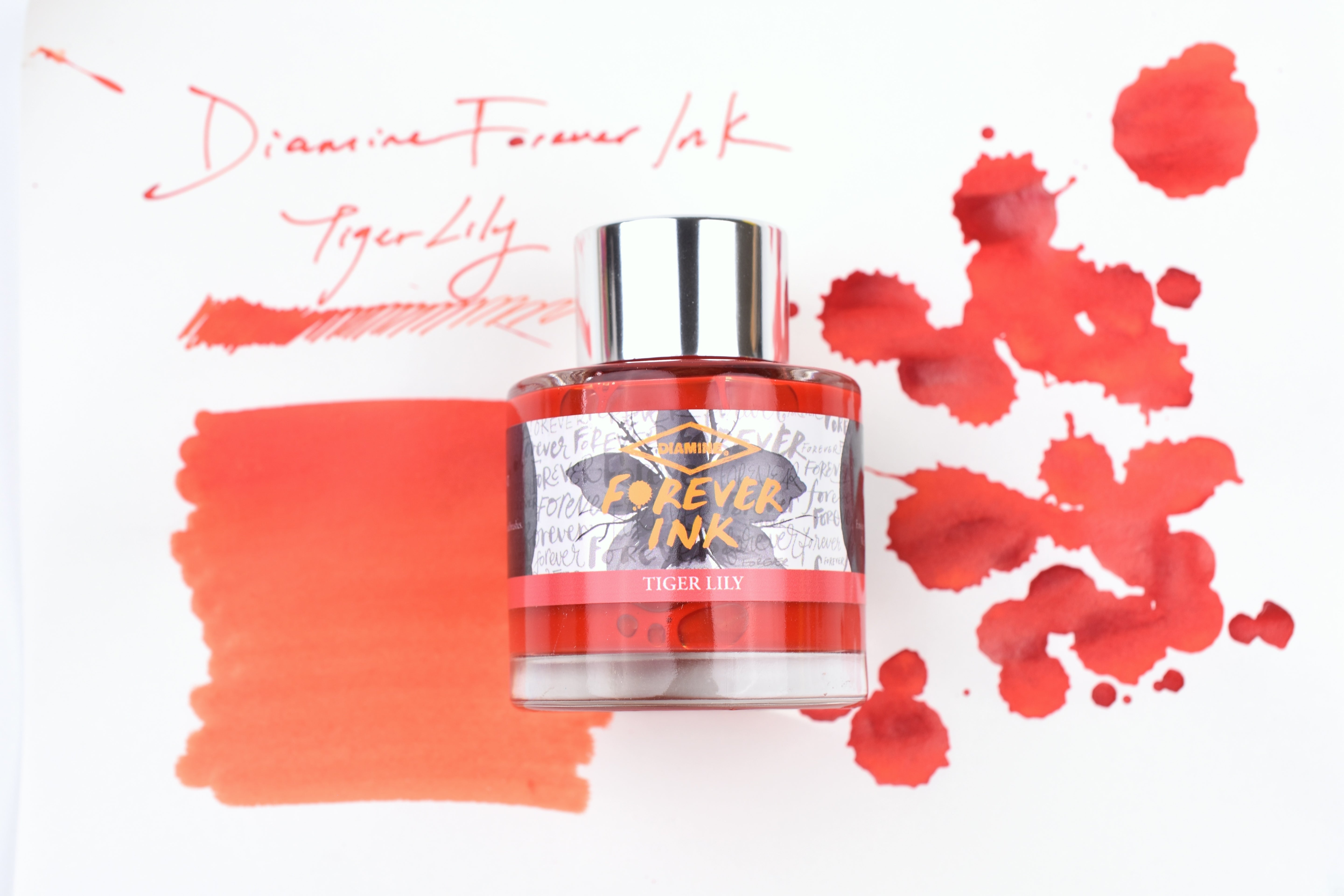 tiger lily stationery Diamine Forever Inks - Tiger Lily