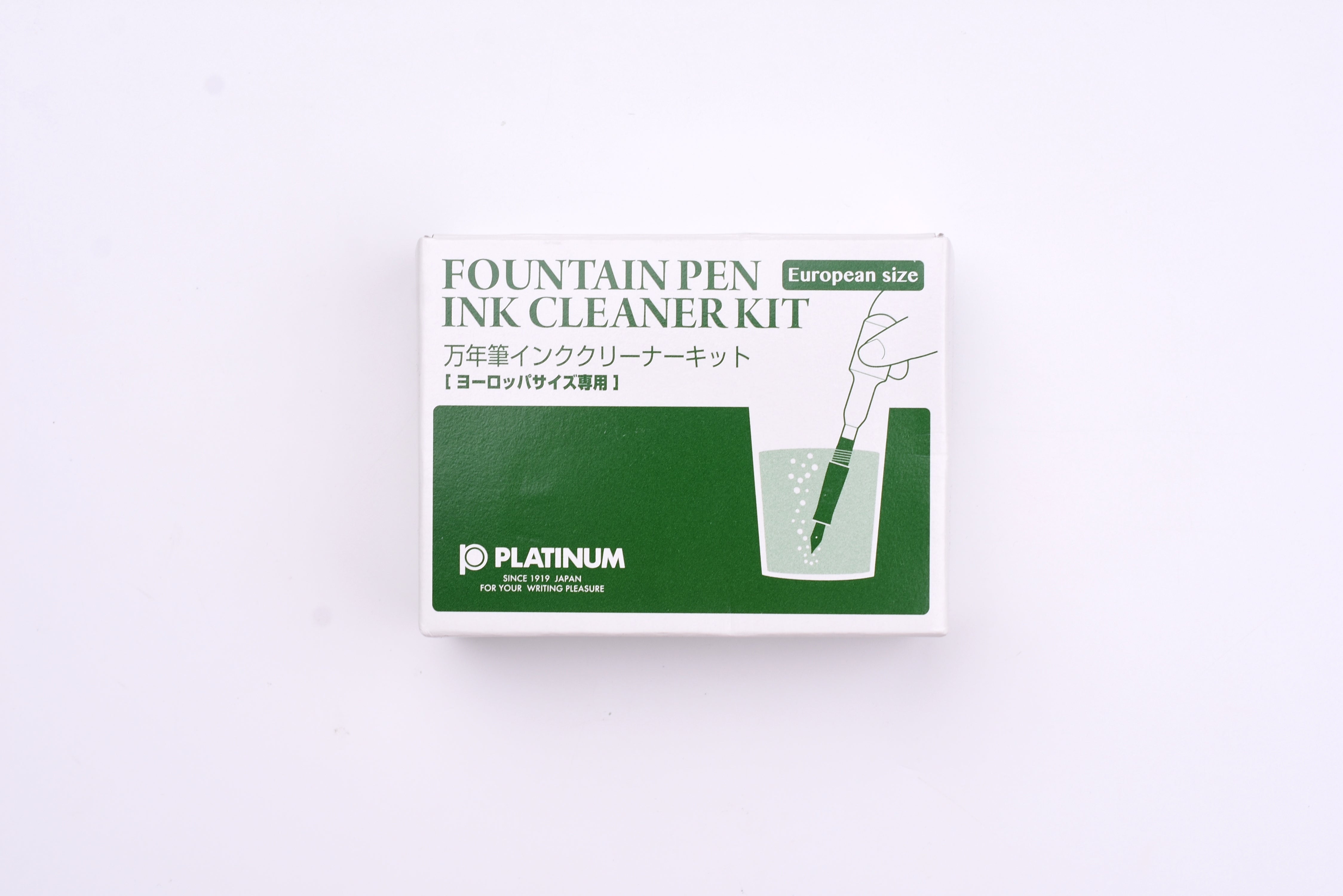 Platinum Fountain Pen Ink Cleaner Kit - European Size – Yoseka Stationery