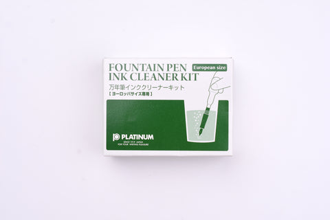 Platinum Fountain Pen Ink Cleaner Kit - European Size