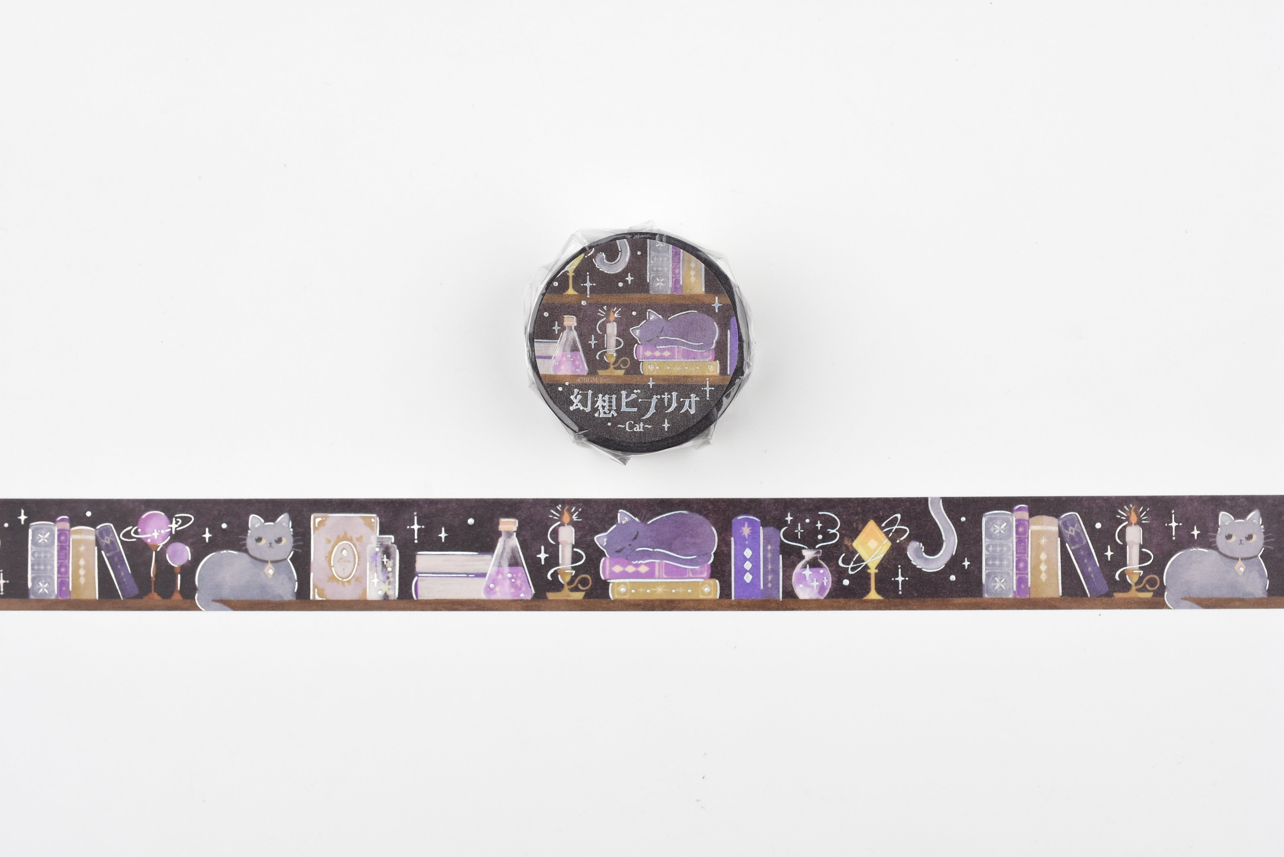 BGM Washi Tape - Foil Stamping - Fantasy Vibrio - Cat