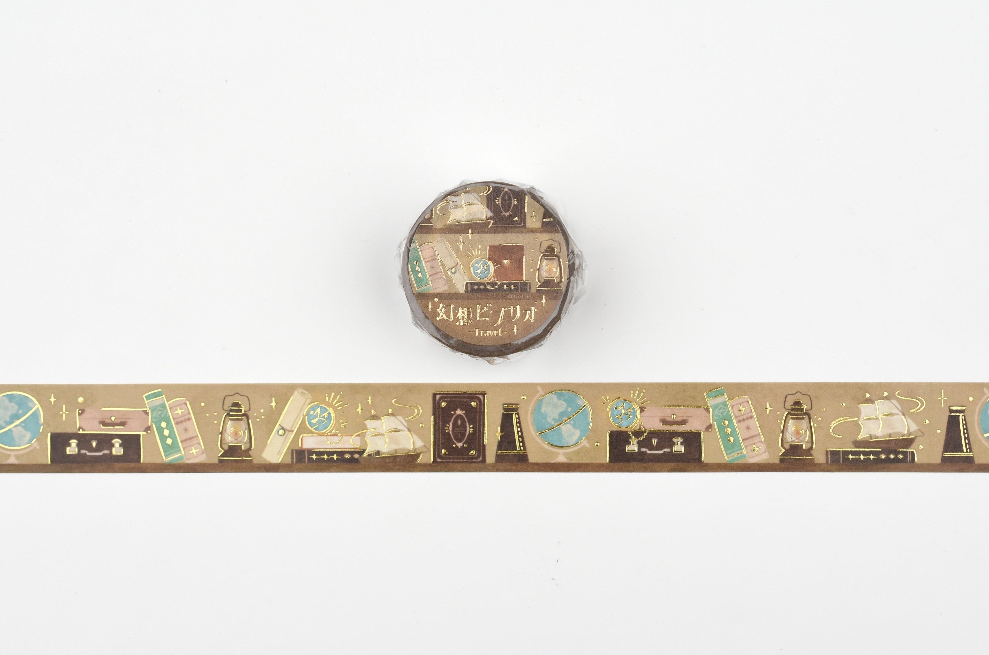 BGM Washi Tape - Foil Stamping - Fantasy Vibrio - Travel