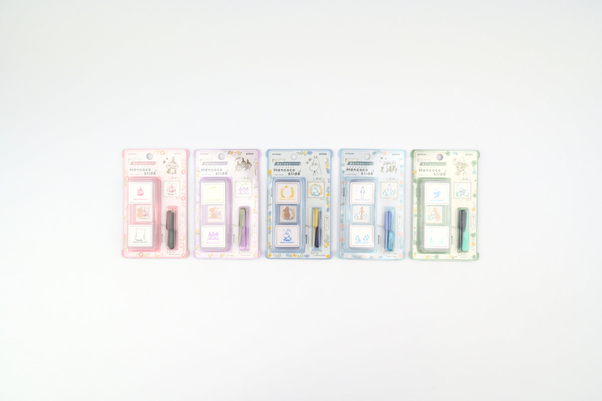 Kutsuwa x Moomin Hancoco Slide Layer Stamp