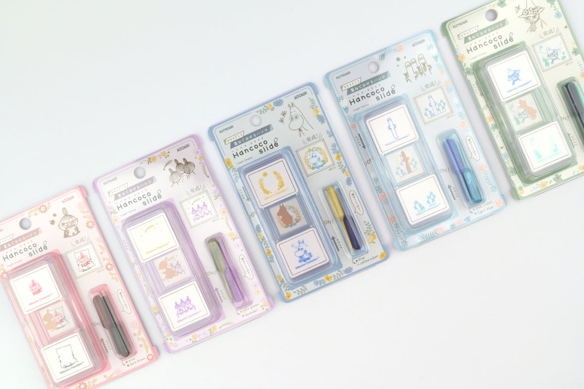 Kutsuwa x Moomin Hancoco Slide Layer Stamp