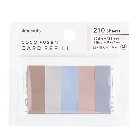 Kanmido - Coco Fusen Card Refill - Medium