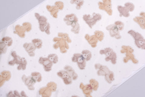 Stuffed Animal Sticker - Dog