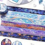 BGM Washi Tape - Foil Stamping - Sky Encyclopedia - Galaxy