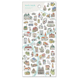 Mind Wave - Town Map Sticker - Gray City