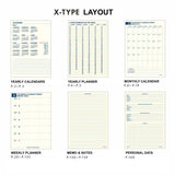 Hightide Planner Minute Manager 2025 EX - A5 LEFT (Pre-Order Starts July, Ships mid-late September)