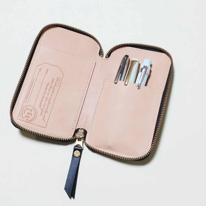 The Superior Labor - Calf Leather Zip Pen Case – Yoseka Stationery