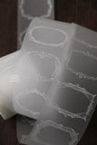 LCN Matte PET Tape - Retro Frames - White Ink