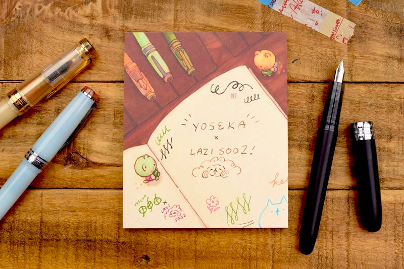 LAZI SOOZ x Yoseka Stationery - Testing Table Memo Padilla