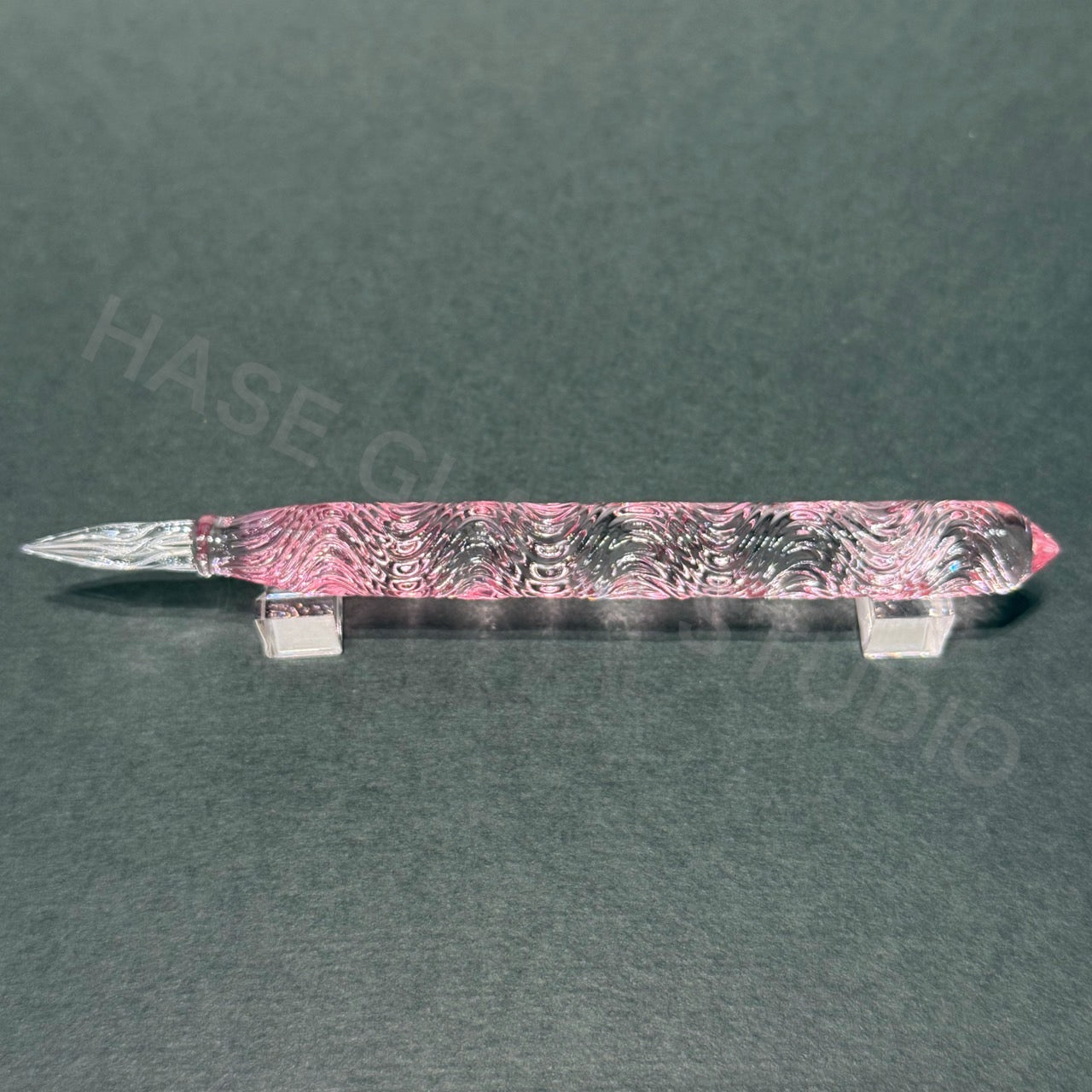 HASE Glass Studio Glass Pen - Ripples – Yoseka Stationery