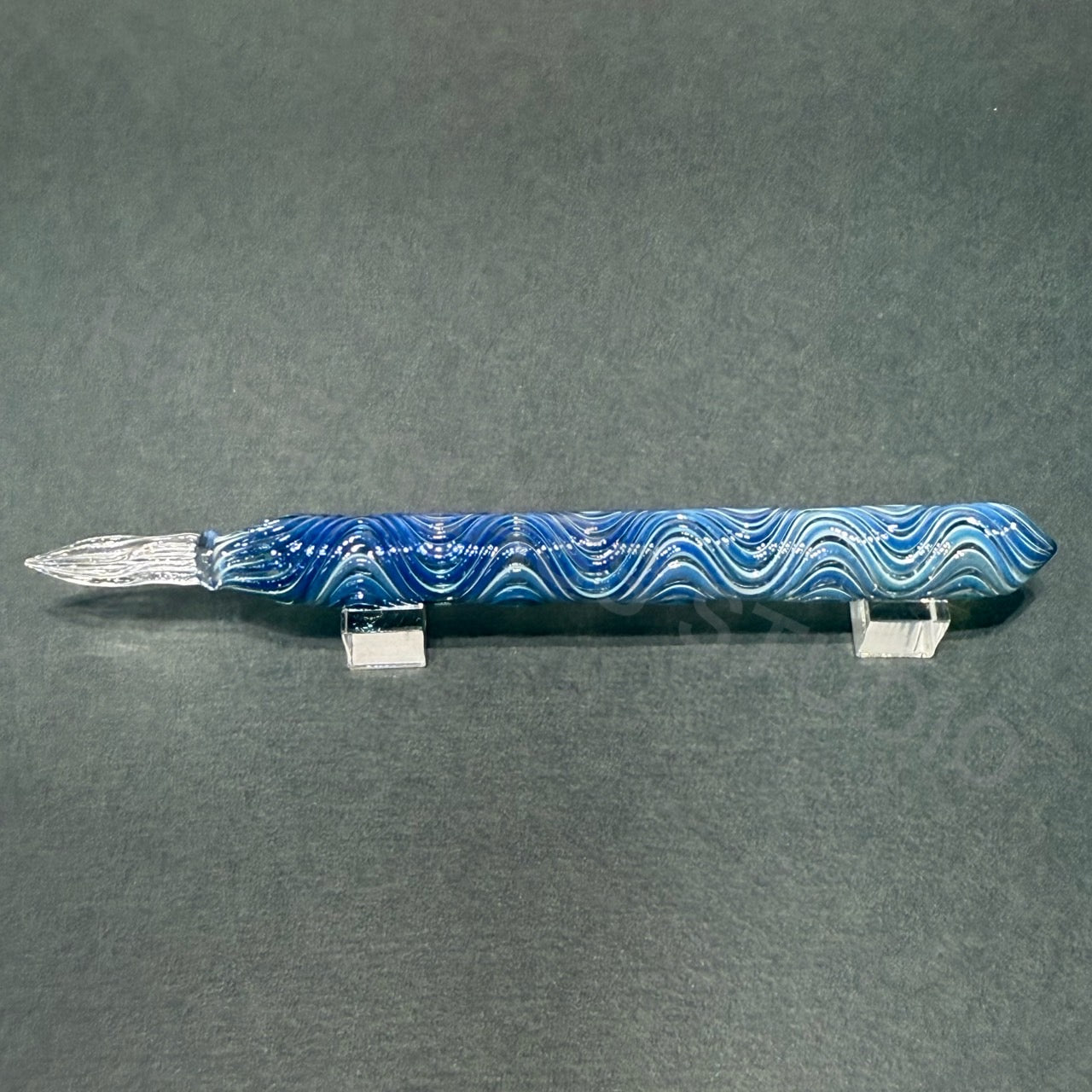 HASE Glass Studio Glass Pen - Ripples – Yoseka Stationery