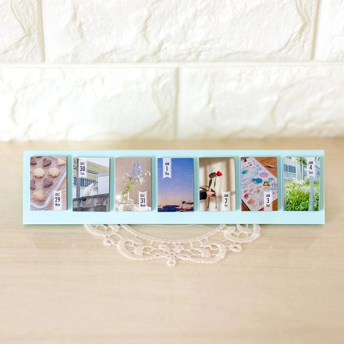 Himekuri Sticky Calendar 2026 - Memory – Yoseka Stationery