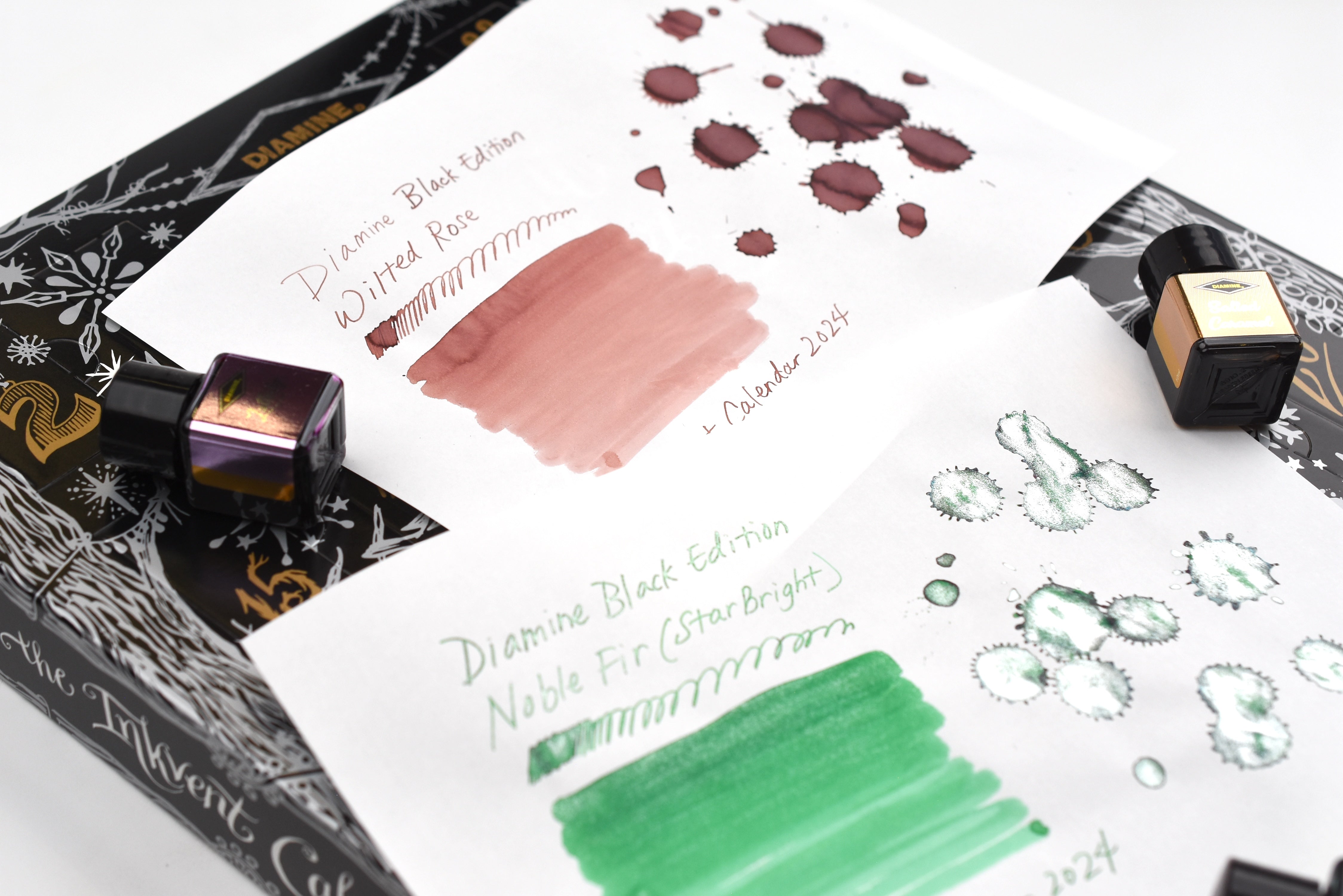 Diamine Guitar Ink Füllhaltertinte – Tobacco Sunburst, 30 Ml, Besondere Fließeigenschaften