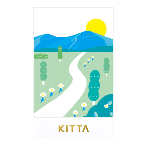 Kitta Portable Washi Tape - Flower 8