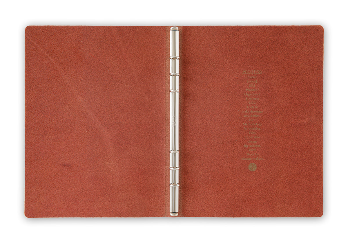 PLOTTER - Liscio Leather Binder - A5 Size - Limited Edition Box
