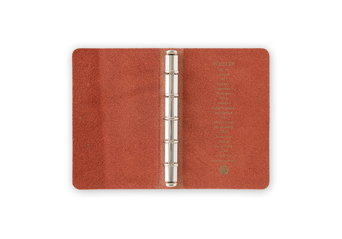 PLOTTER - Liscio Leather Binder - Mini 5 Size - Limited Edition