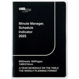 Hightide Diary Minute Manager 2025 - A5 (Pre-Order Starts July, Ships mid-late September)