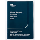 Hightide Diary Minute Manager 2025 - A5 (Pre-Order Starts July, Ships mid-late September)