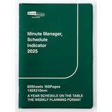 Hightide Diary Minute Manager 2025 - A5 (Pre-Order Starts July, Ships mid-late September)