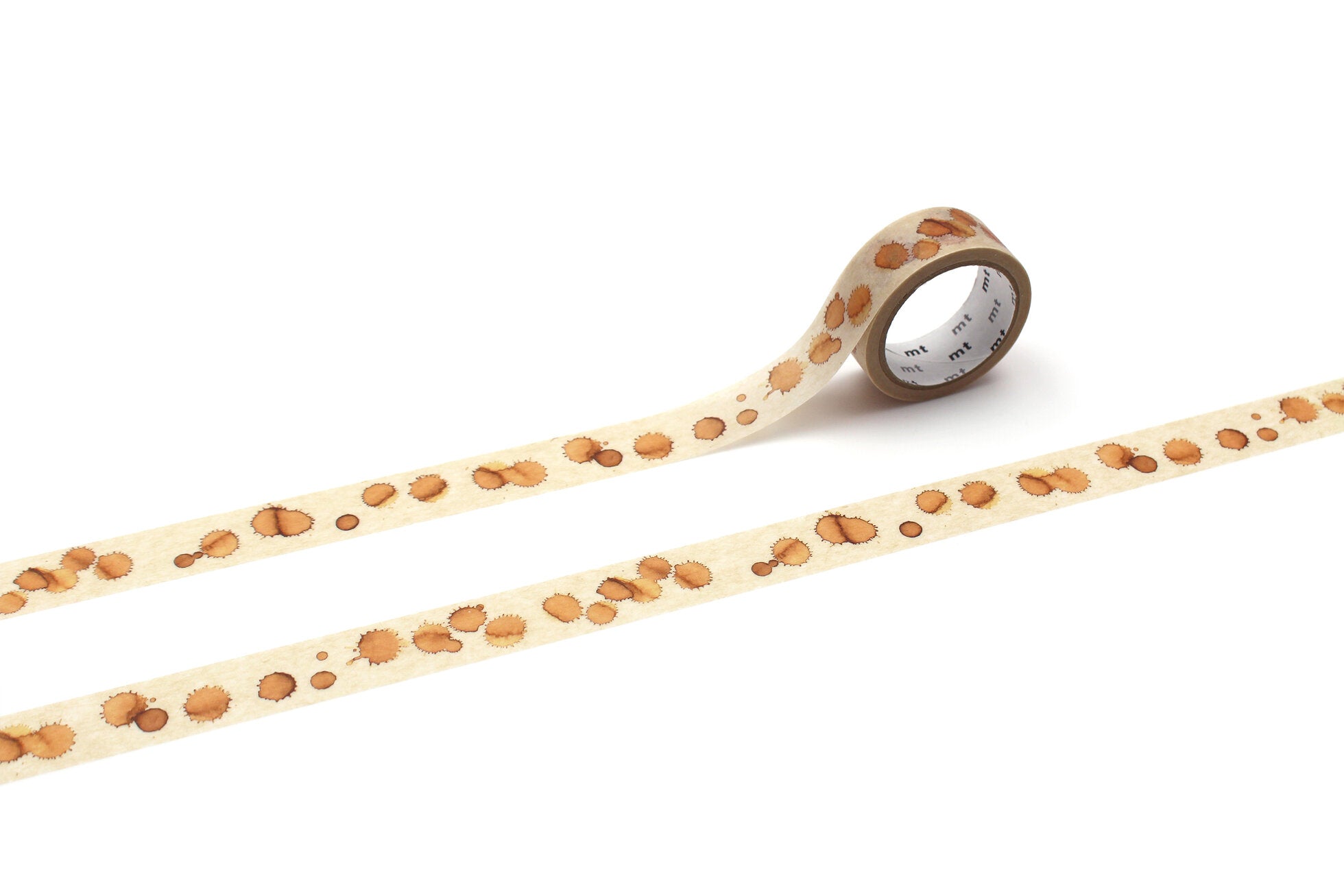 mt Washi Tape - upcycle - Coffee Stain