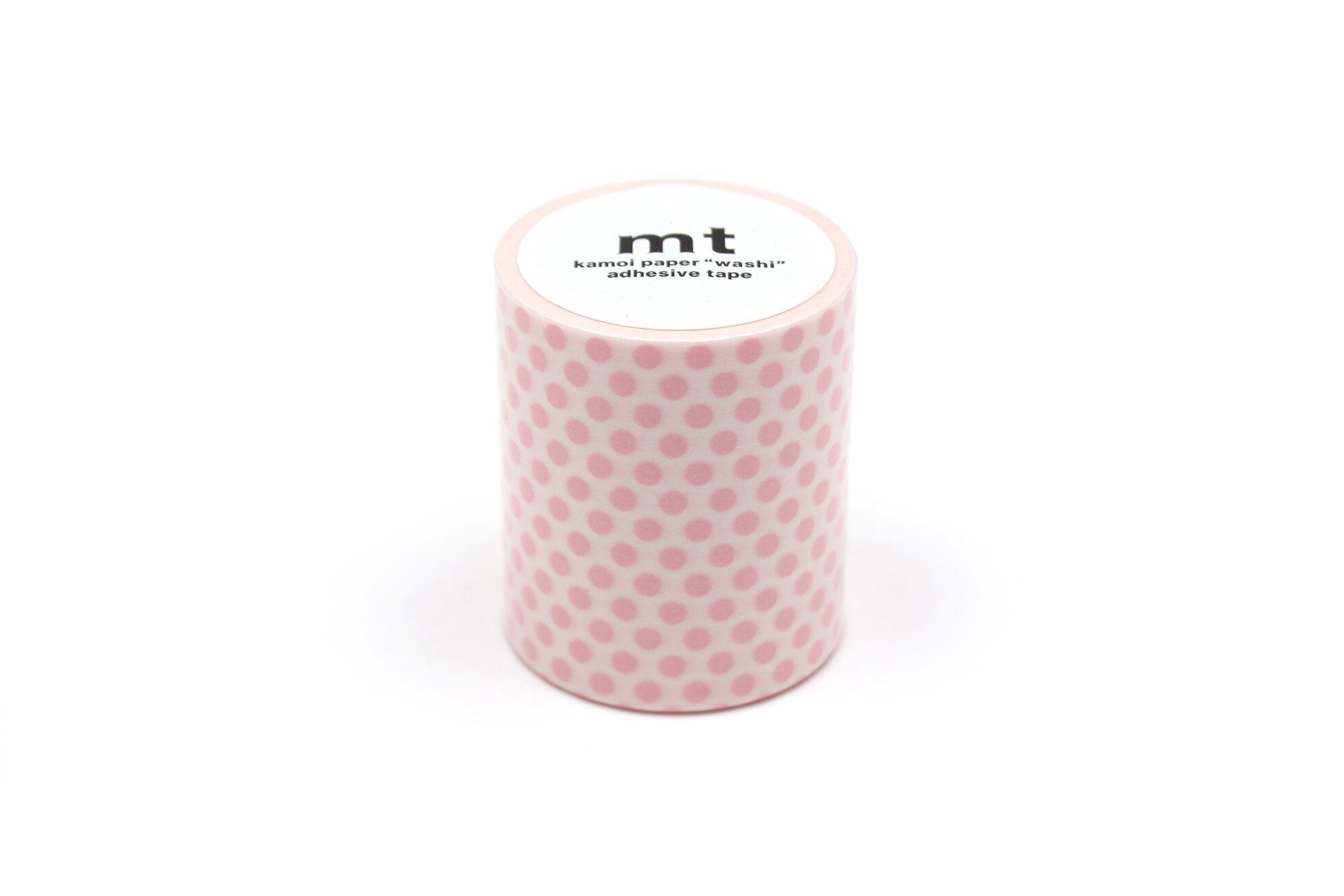mt Washi Tape - Extra Wide - Dot Strawberry Milk