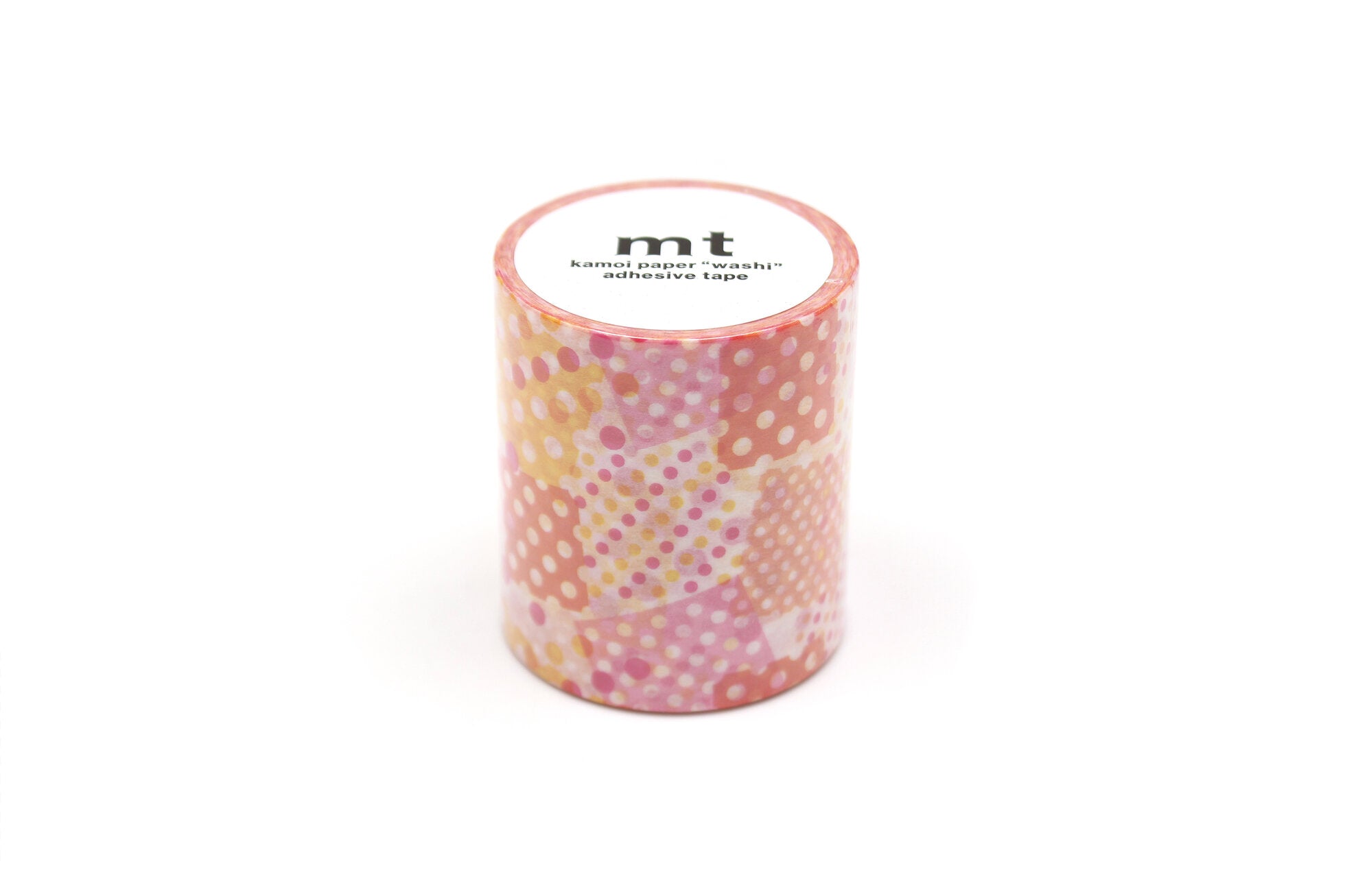 mt Washi Tape - Extra Wide - Negapoji Dot Pink