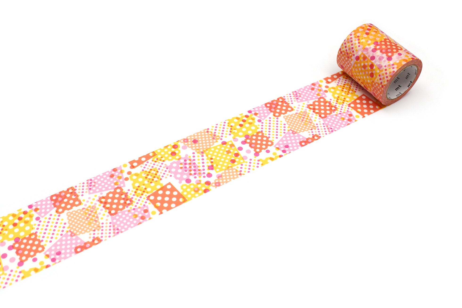 mt Washi Tape - Extra Wide - Negapoji Dot Pink