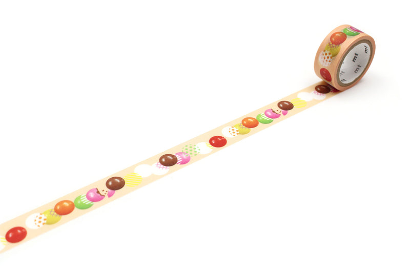 mt Washi Tape - Dagashi - color choco