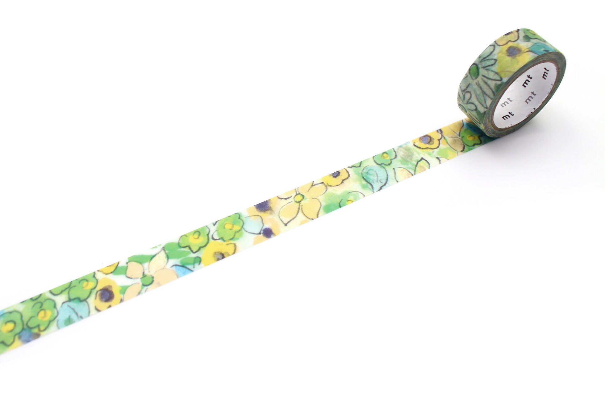 mt x Isabelle Boinot Washi Tape - Flower Patterns