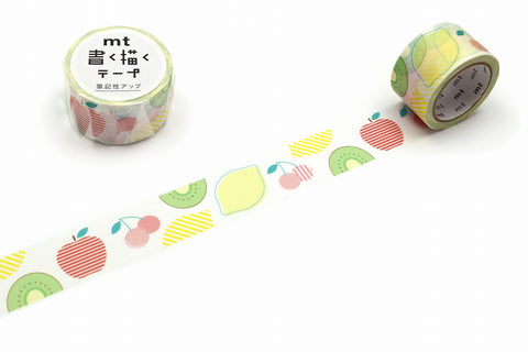 mt Write and Draw Washi Tape - Seasonal Fruit