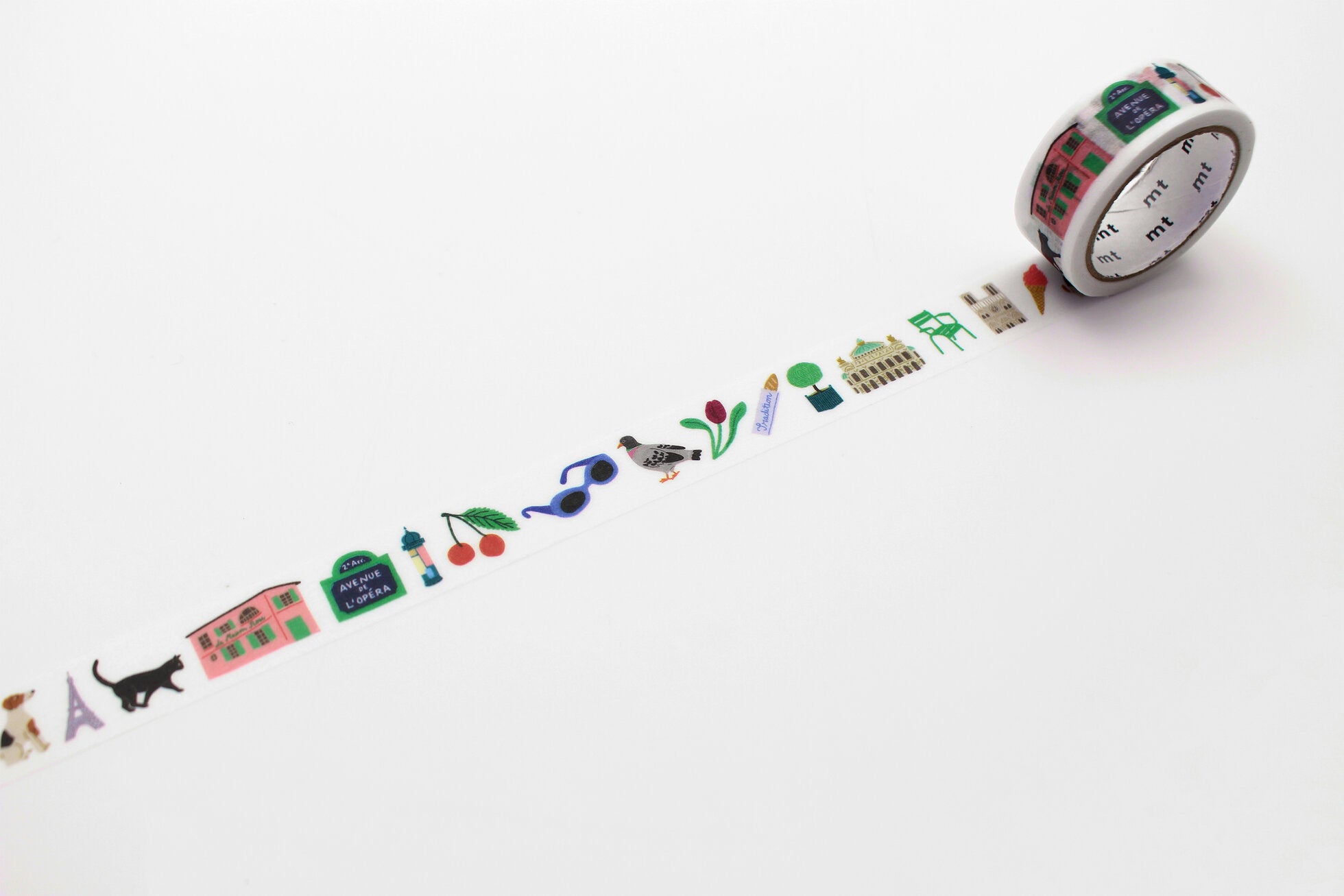 mt x Léa Maupetit Washi Tape - Paris