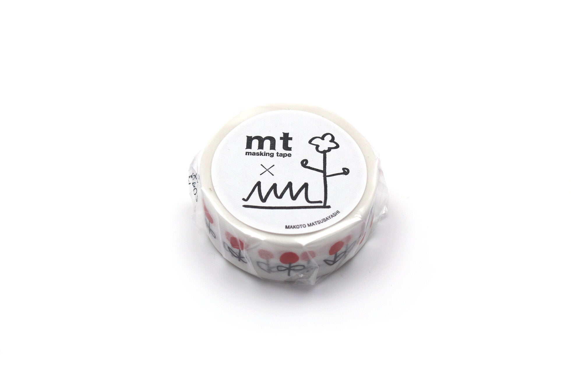 mt x Makoto Matsubayashi Washi Tape - Black Cat
