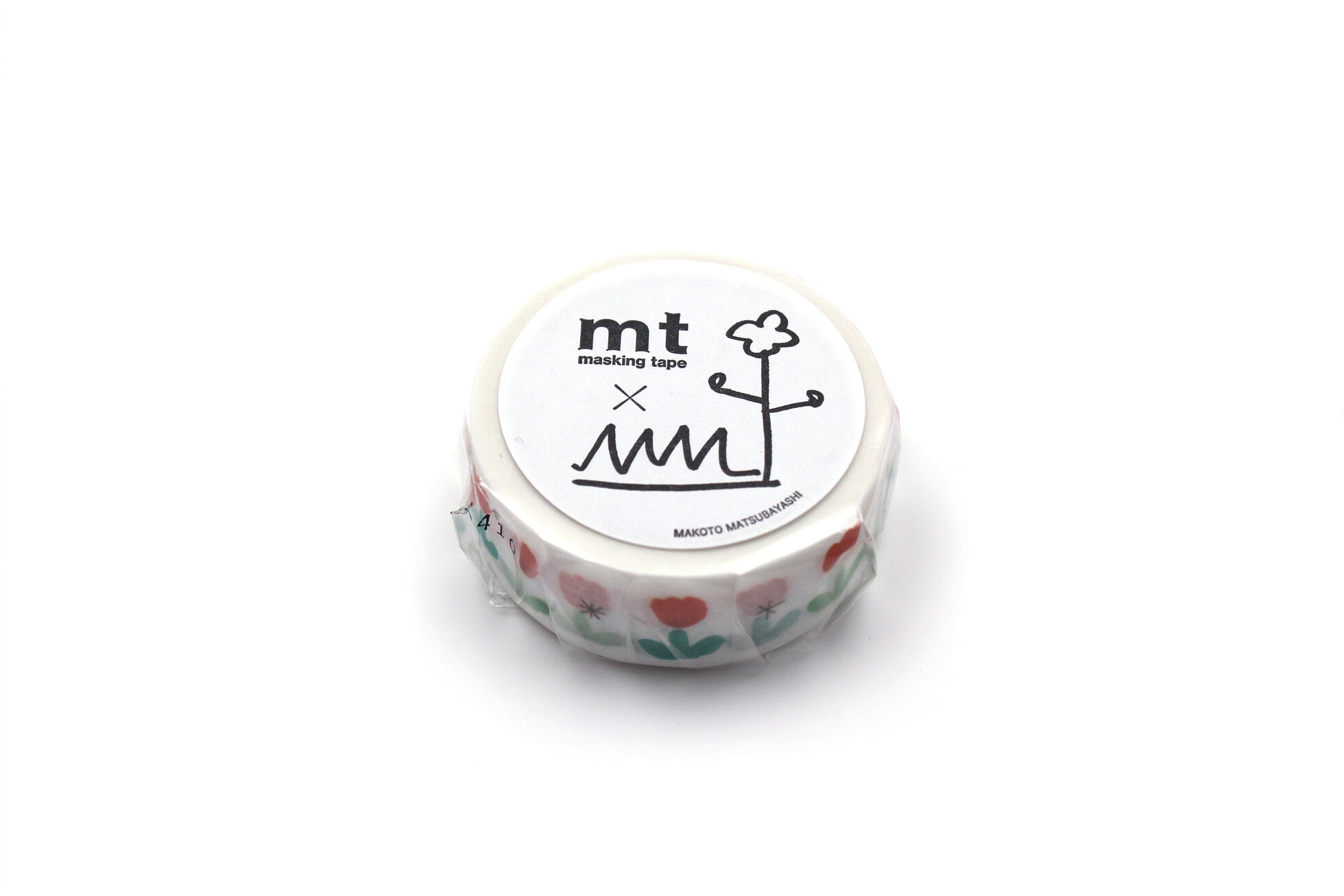 mt x Makoto Matsubayashi Washi Tape - Tulip